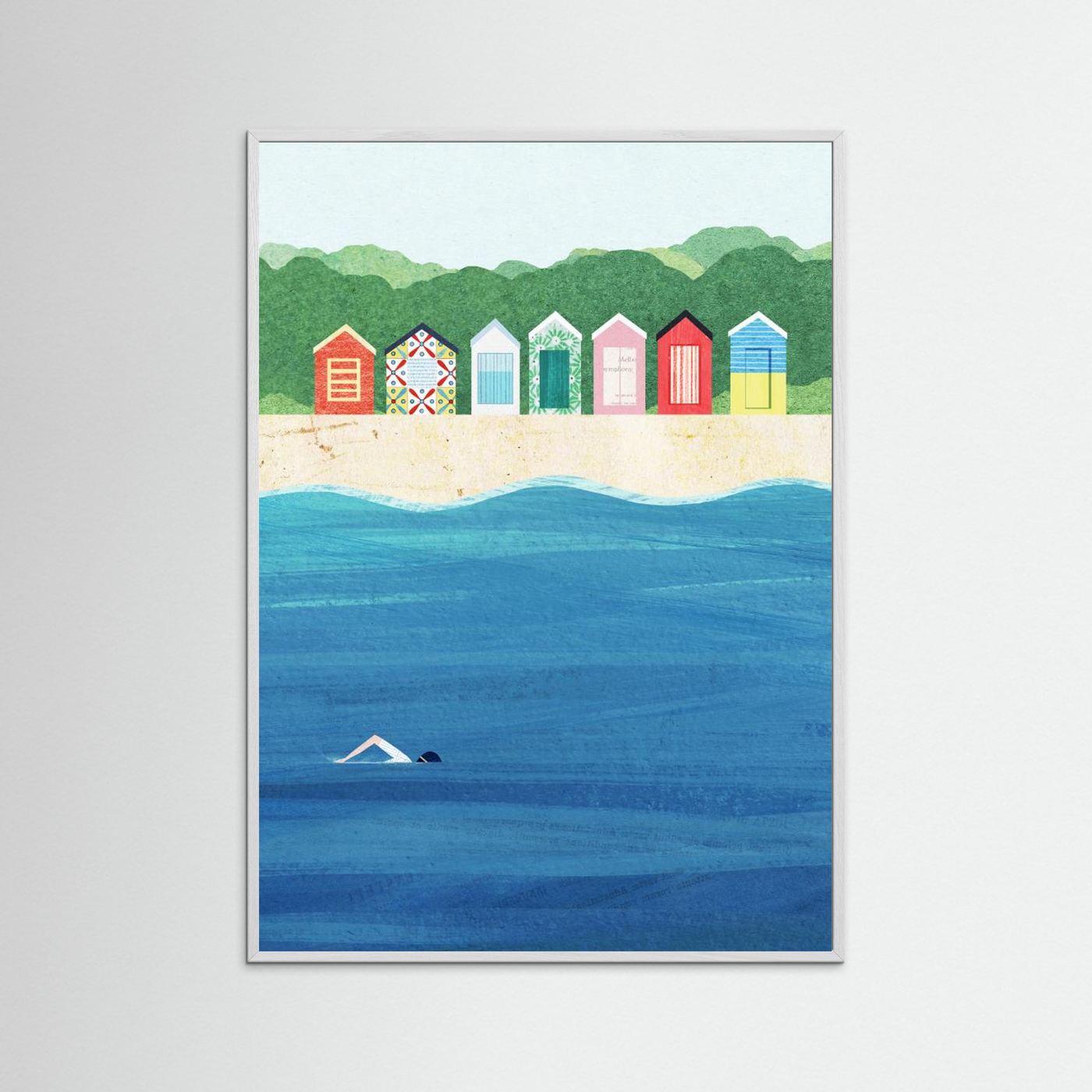 Beach Huts by Longwayhome