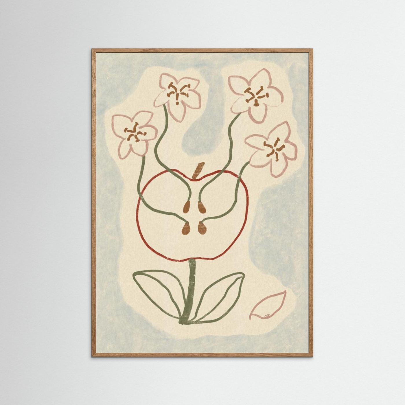 Blooming Apple Blossoms by Raipa Studio