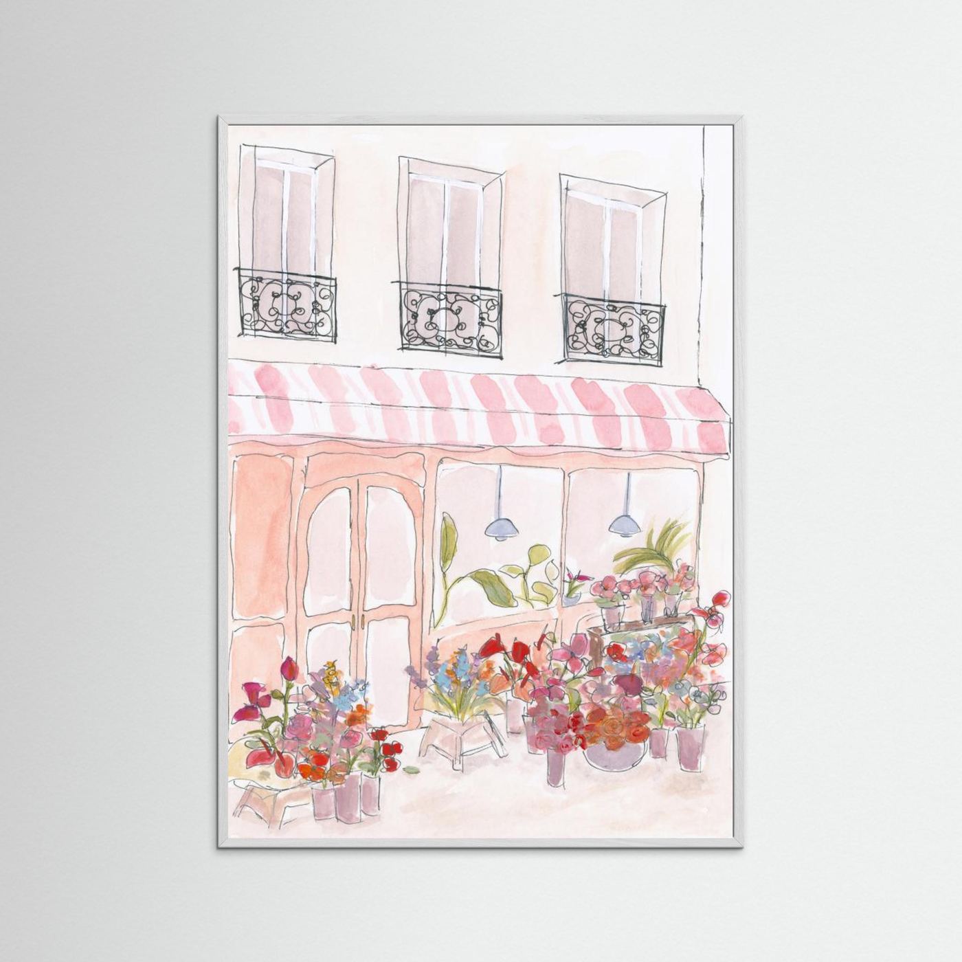 Pink Flower Shop by Katharina Puritscher