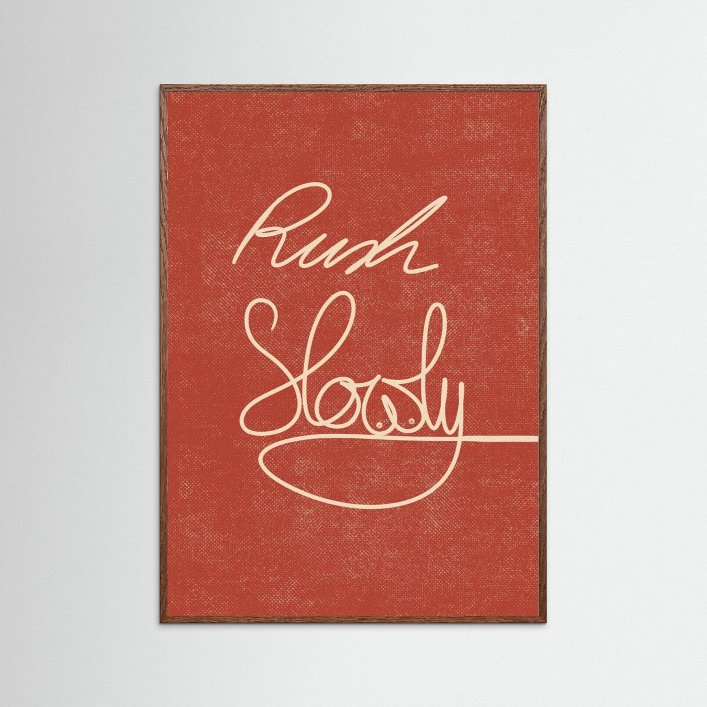 Rush Slowly by Mela Patterns
