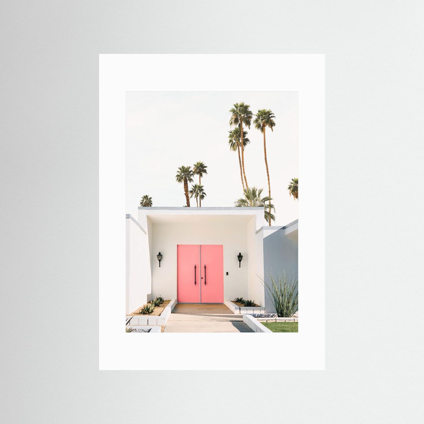 Palm Springs Pink Door by Kathrin Pienaar