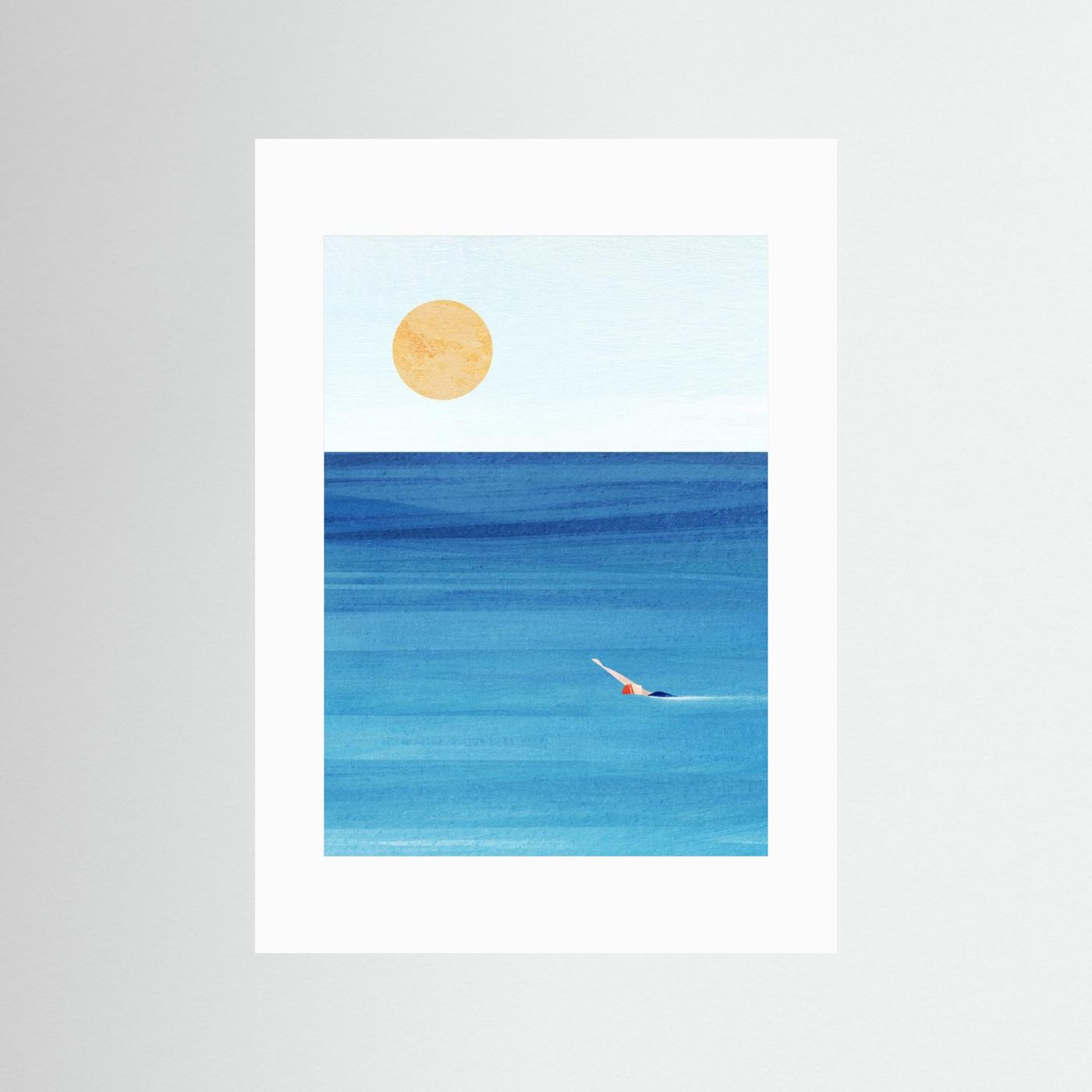 Sea Swim by Longwayhome
