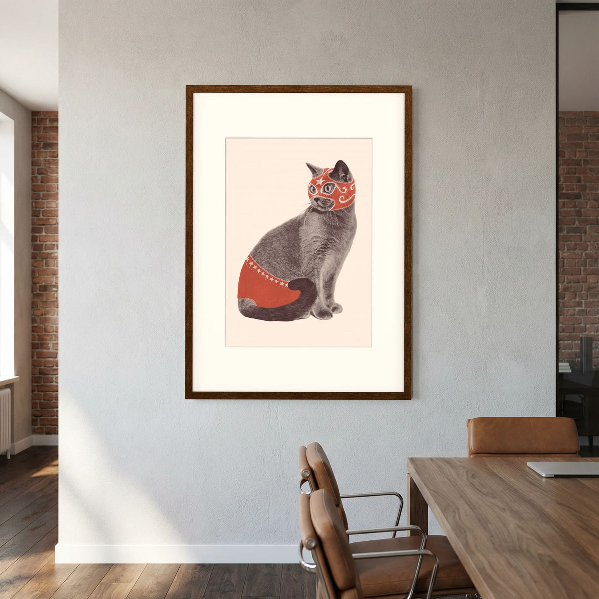Chat Catcheur by Florent Bodart