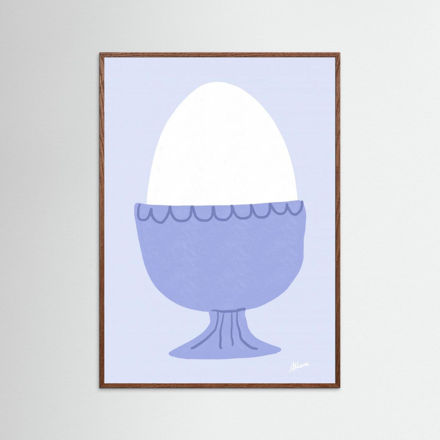 Blue Egg by Athene Fritsch