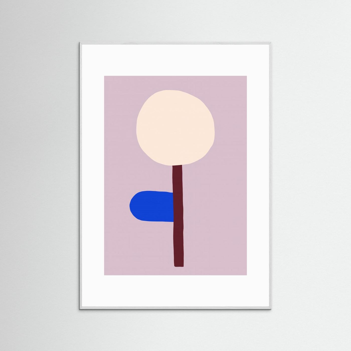 Abstract Geometric Flower by Maren Gross