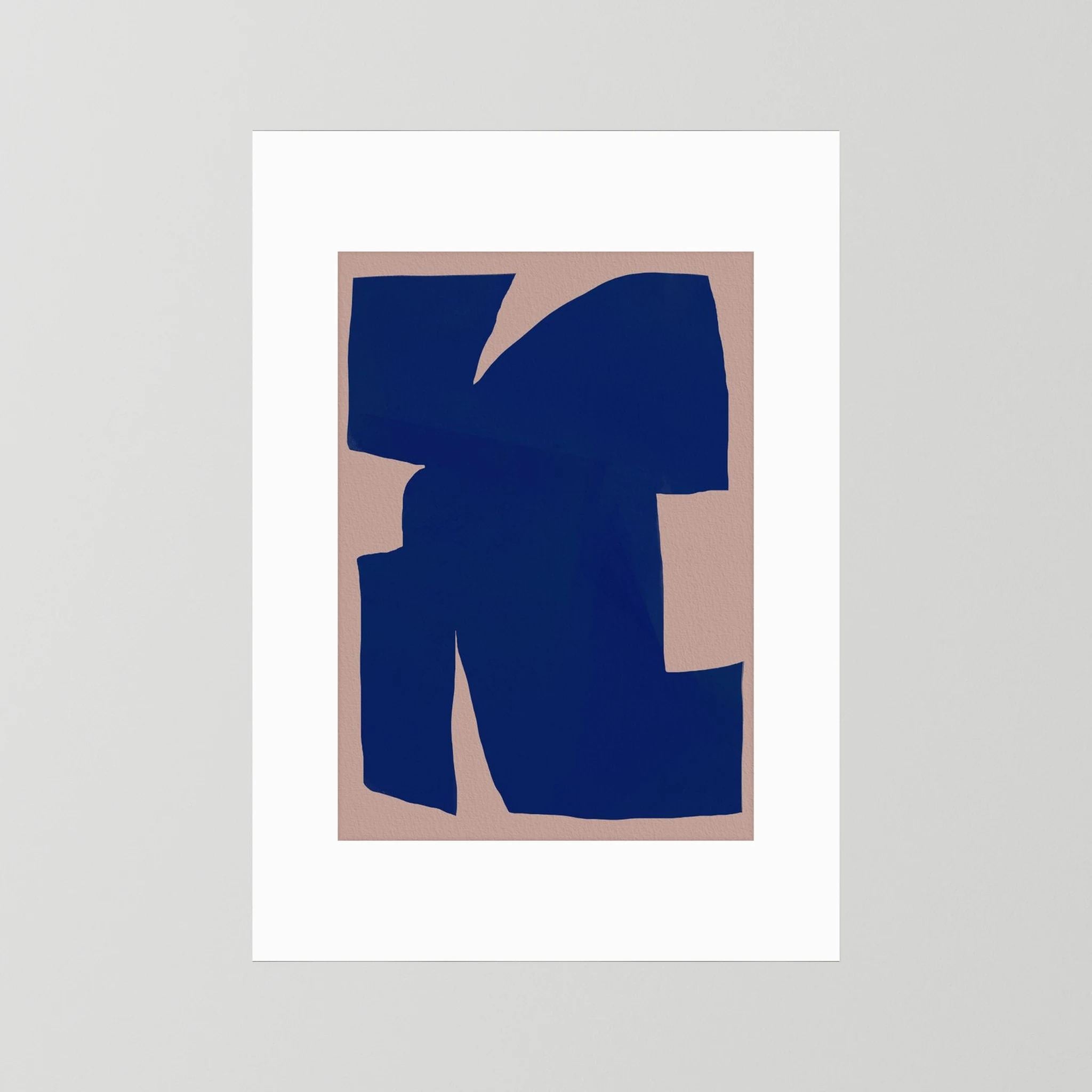 Large minimal shape abstract by Little Dean