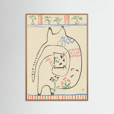 Playful Cats Illustration by Raipa Studio