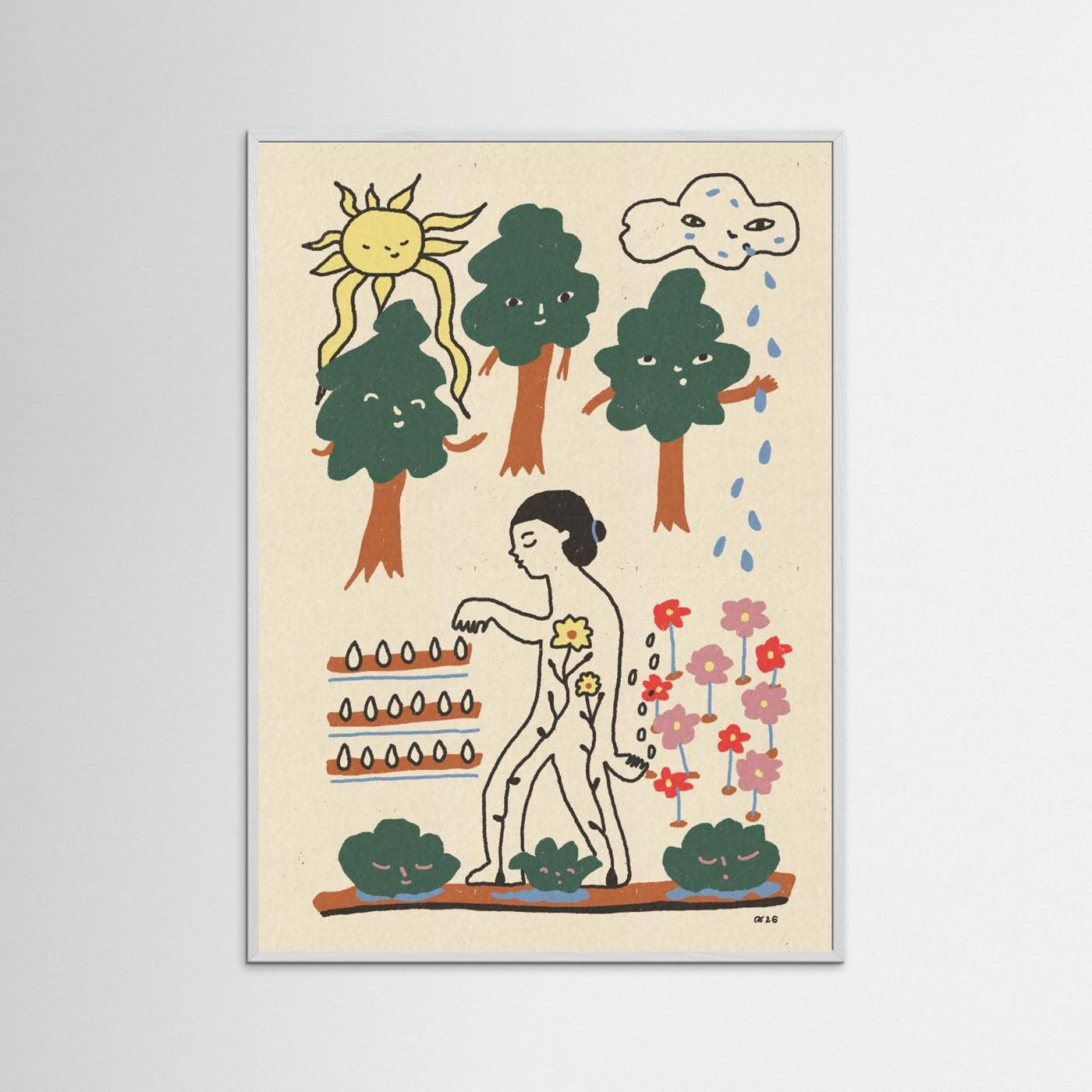Inner Garden Growth by Raipa Studio