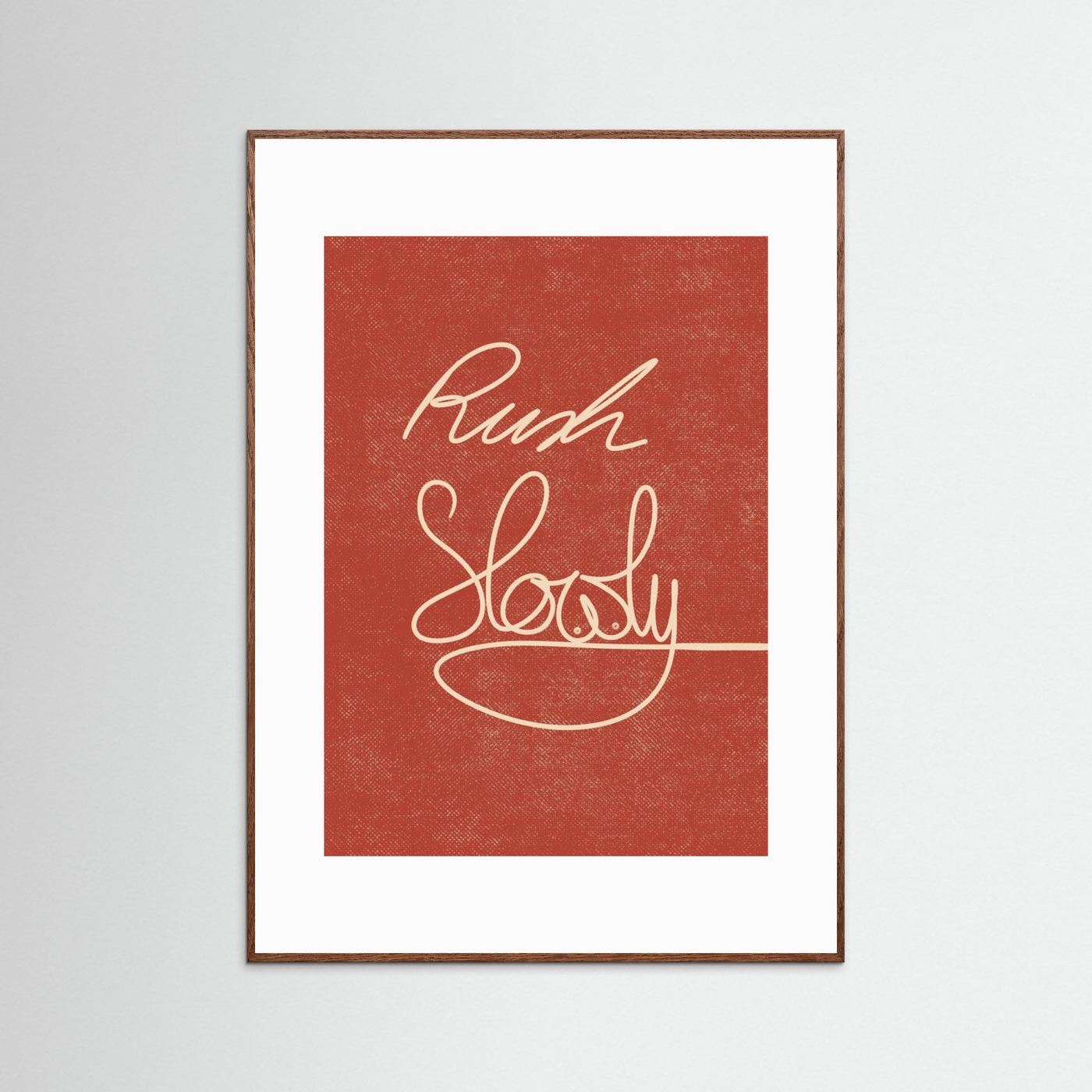 Rush Slowly by Mela Patterns