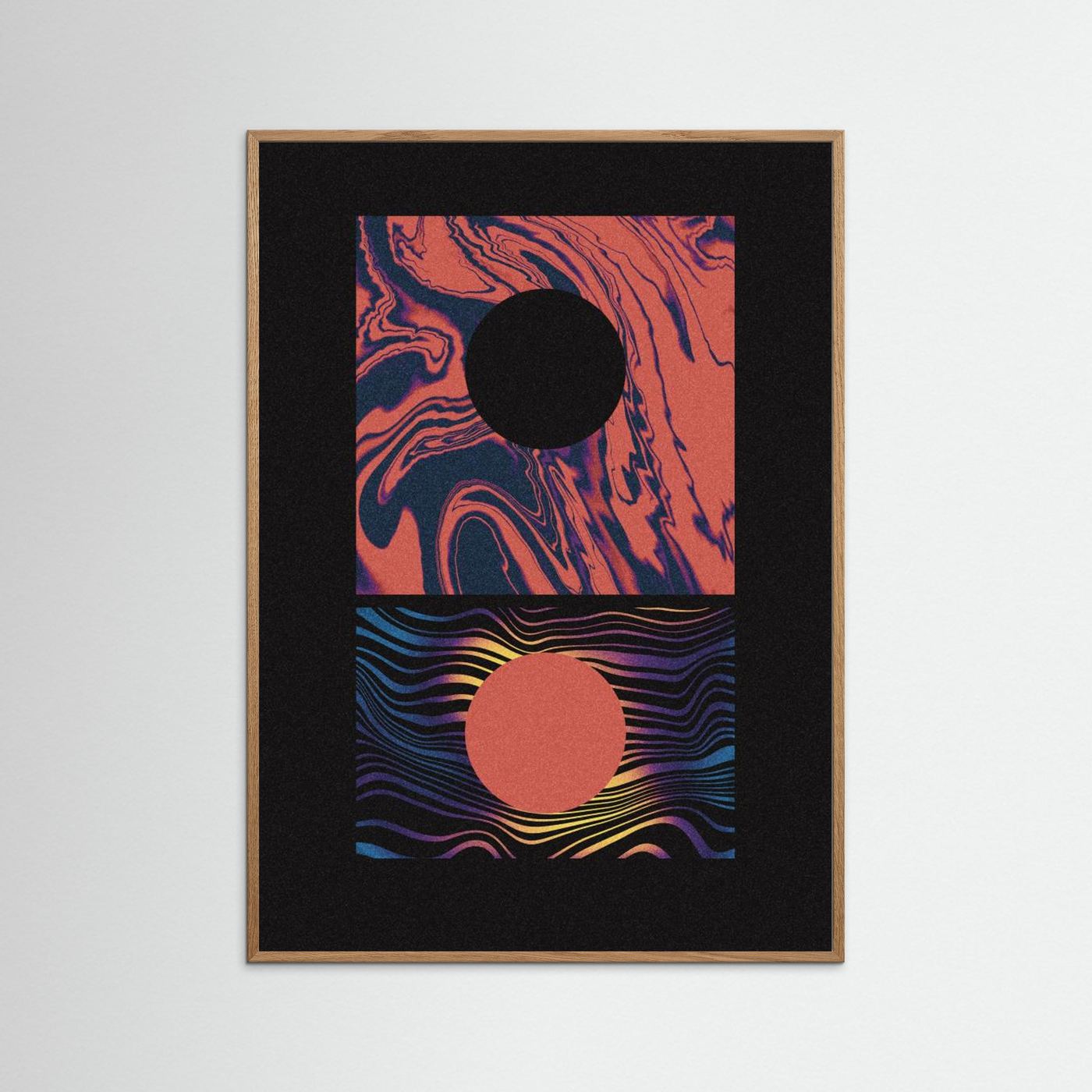 Marble Yin Yang by Amy Louise Baker