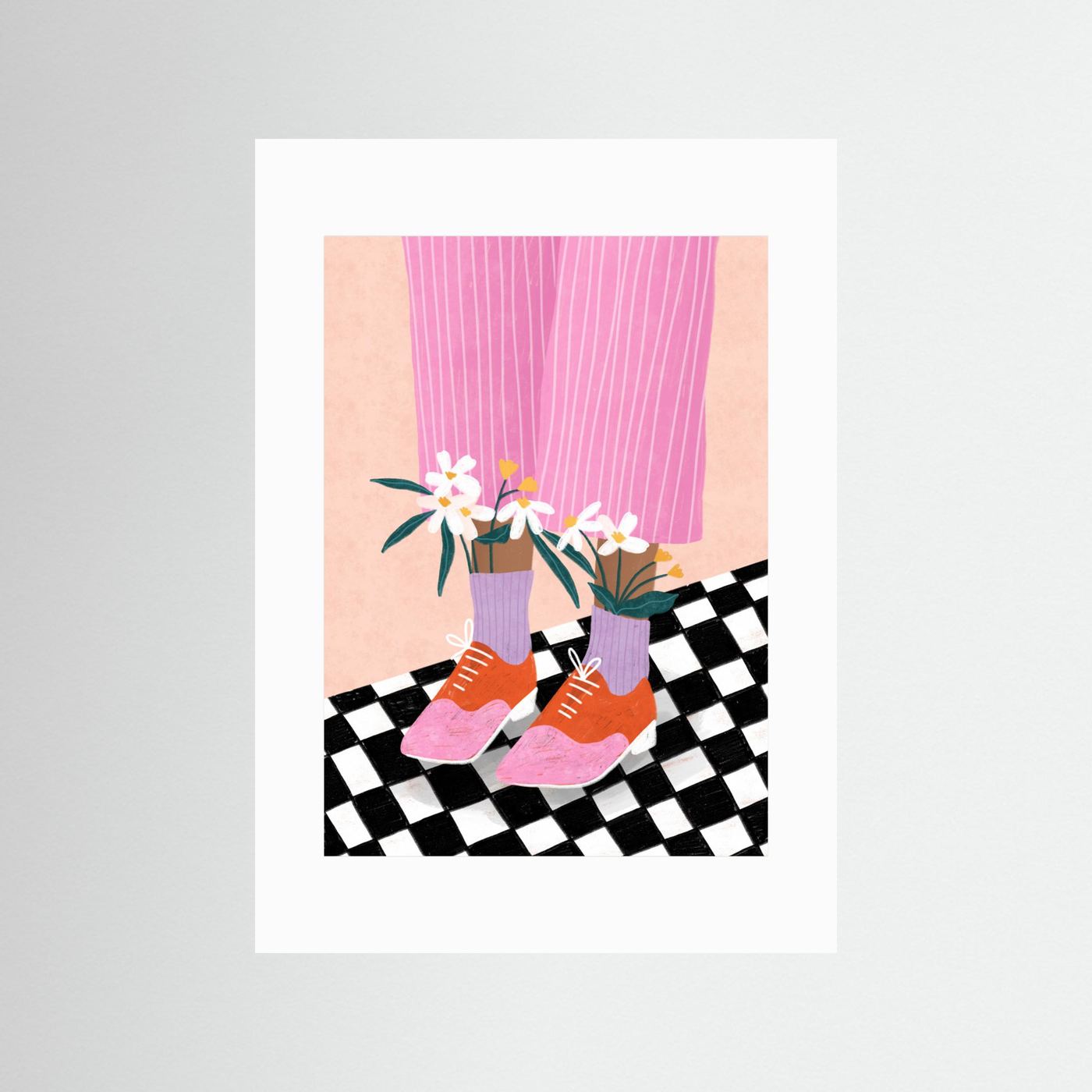 Floral Socks by Bea Müller
