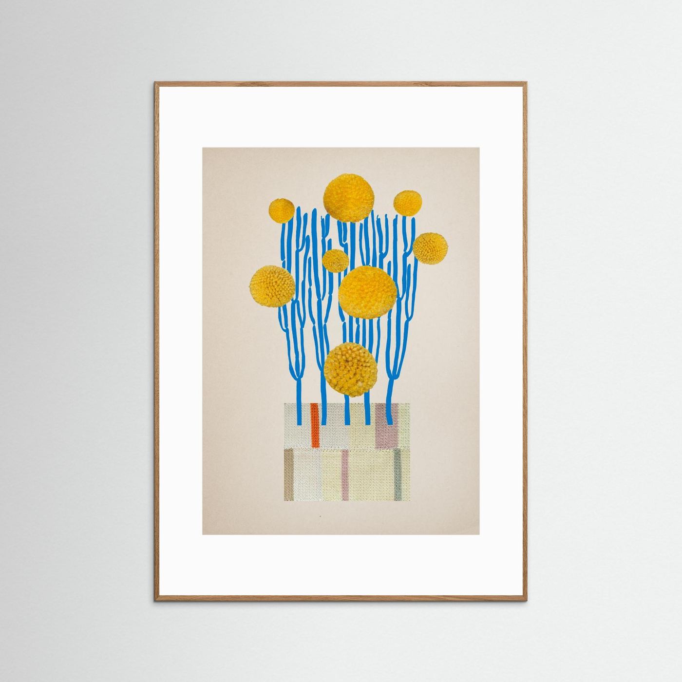 Dianajahns Potted Stick Plant  16x20 21 by Diana Jahns