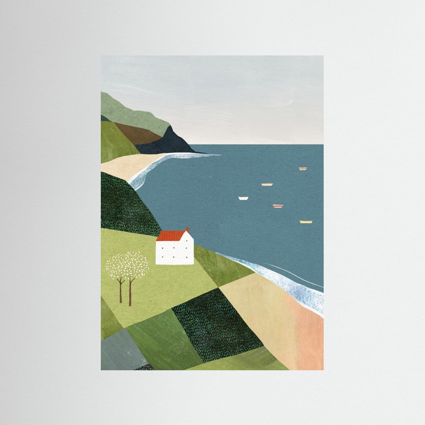 House on the Cliff by Longwayhome