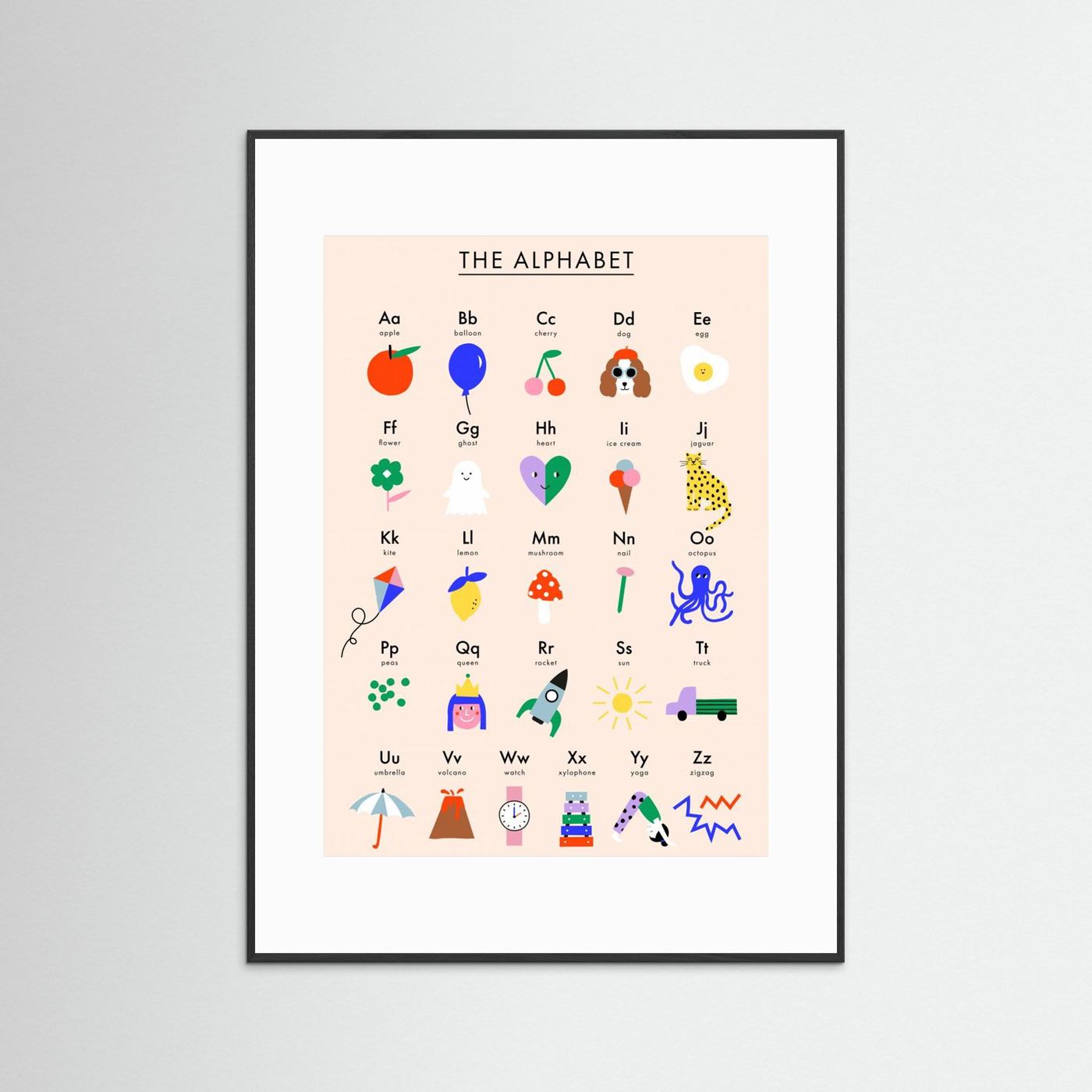 Colorful Kids Alphabet by Maren Gross