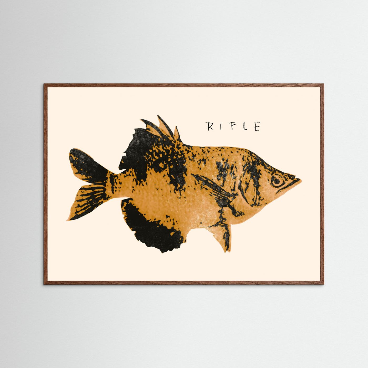 Rustic Patterned Fish by Josephin Hermsdorf