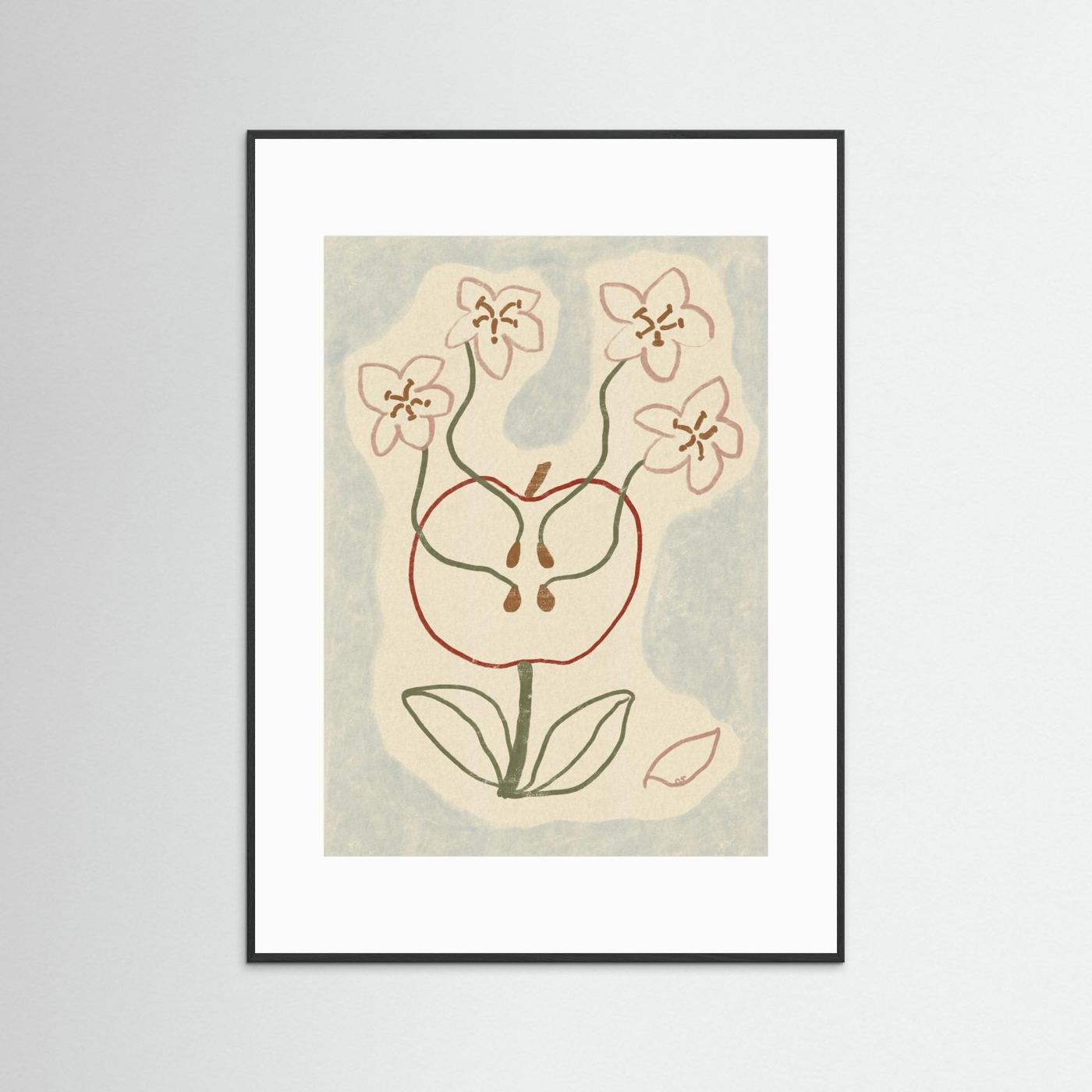 Blooming Apple Blossoms by Raipa Studio