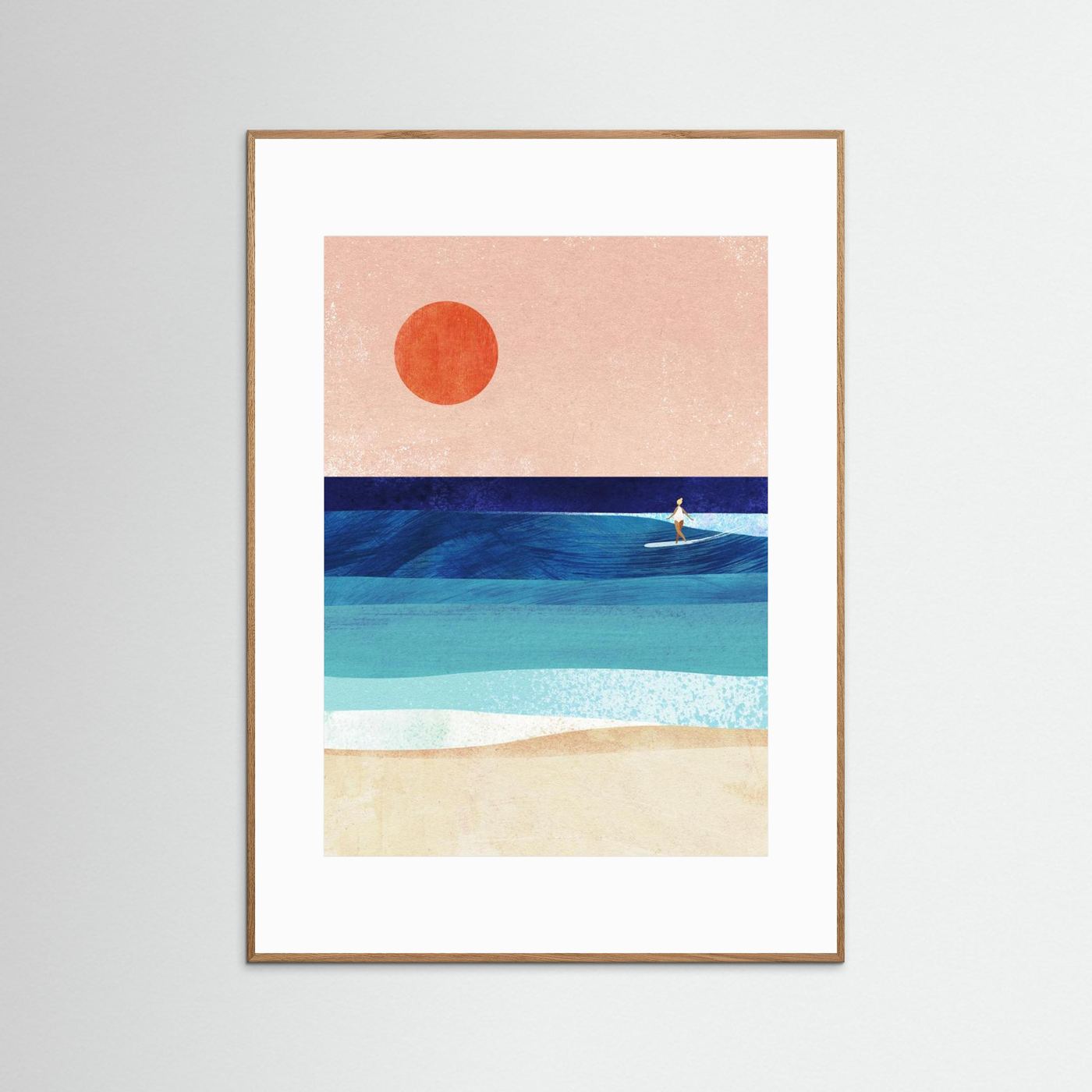 Surf Girl by Longwayhome