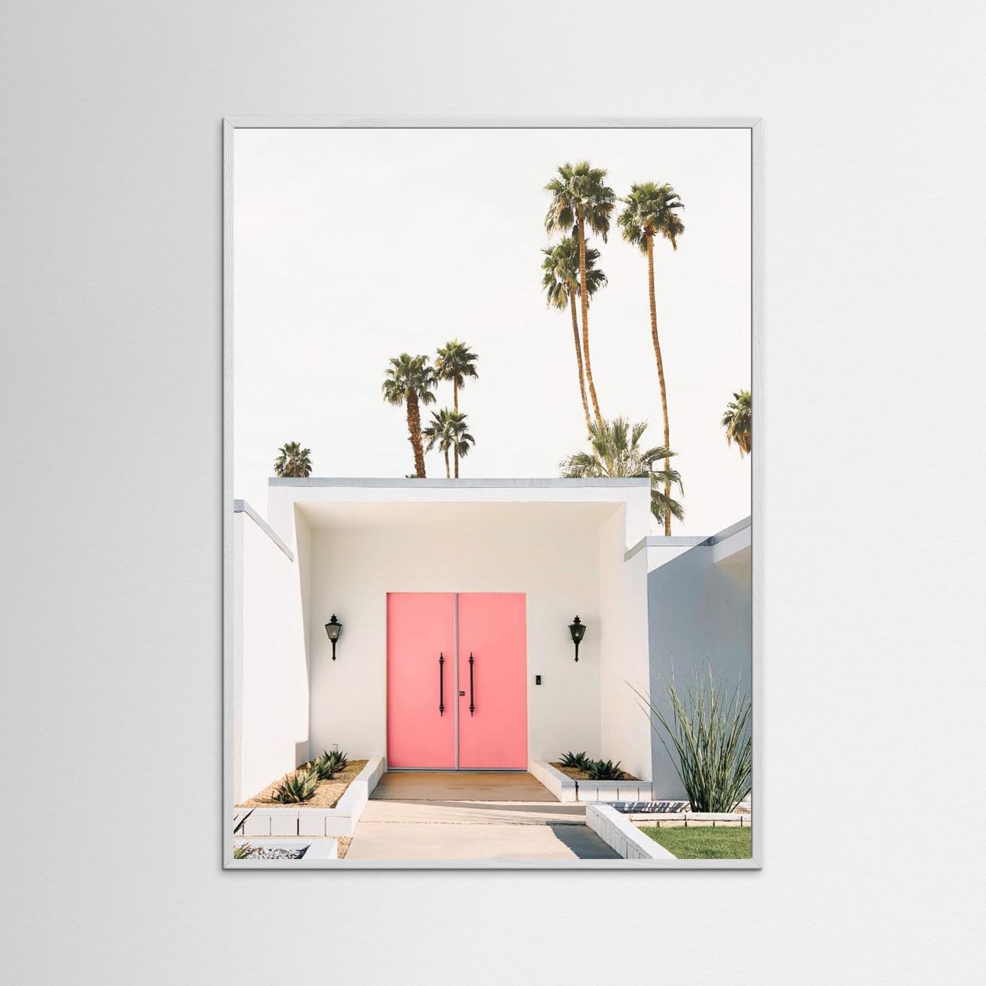 Palm Springs Pink Door by Kathrin Pienaar