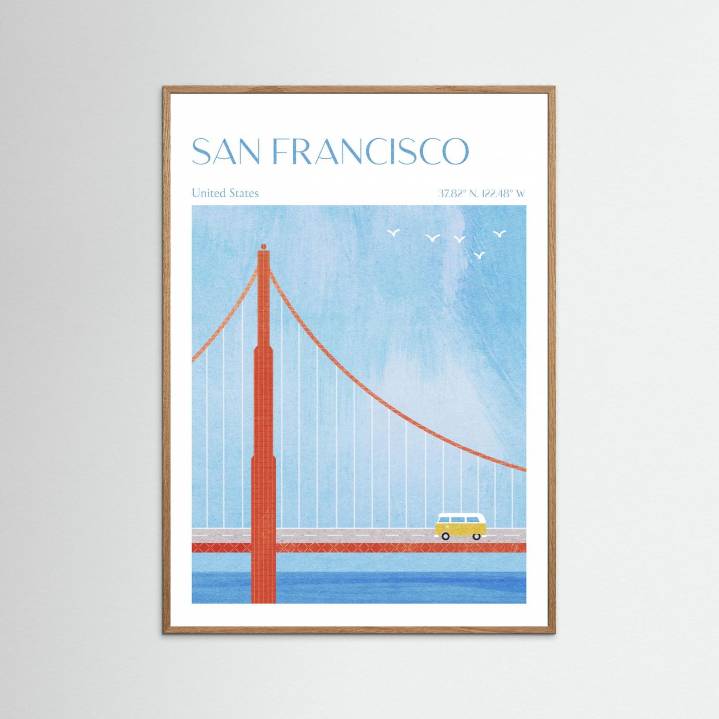 San Francisco, Golden Gate Bridge by Longwayhome