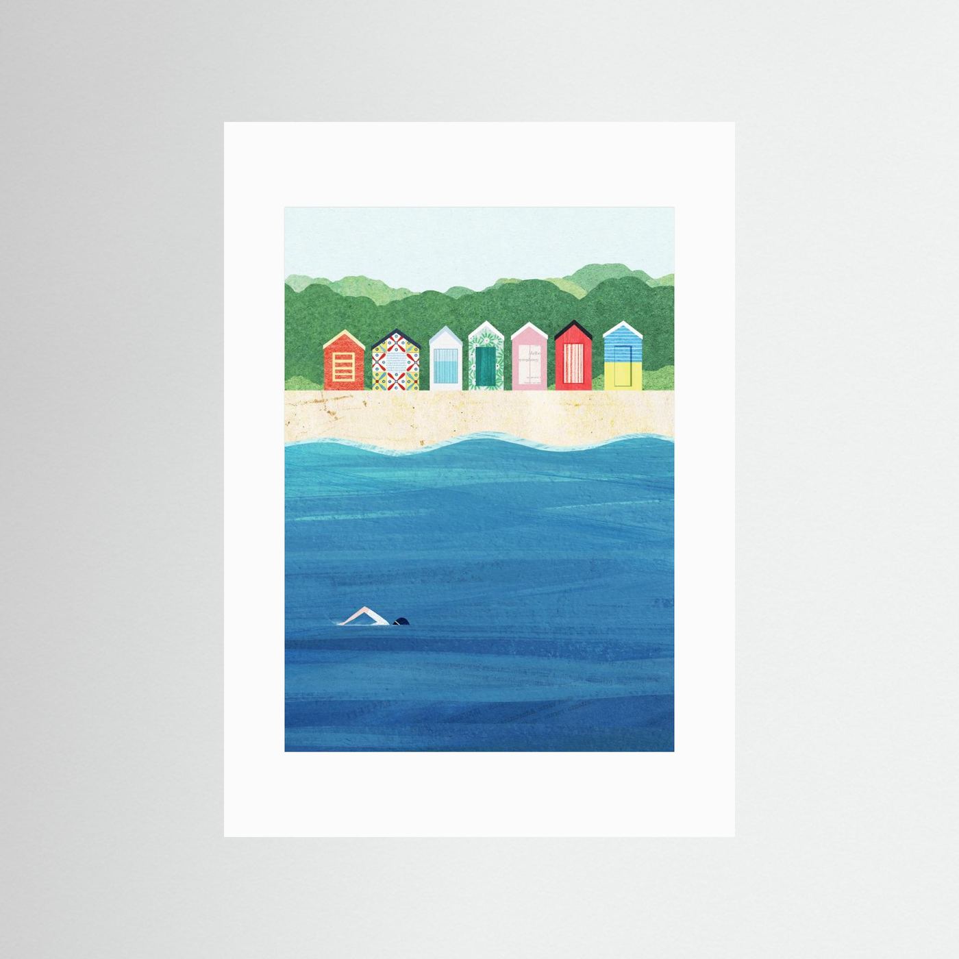 Beach Huts by Longwayhome