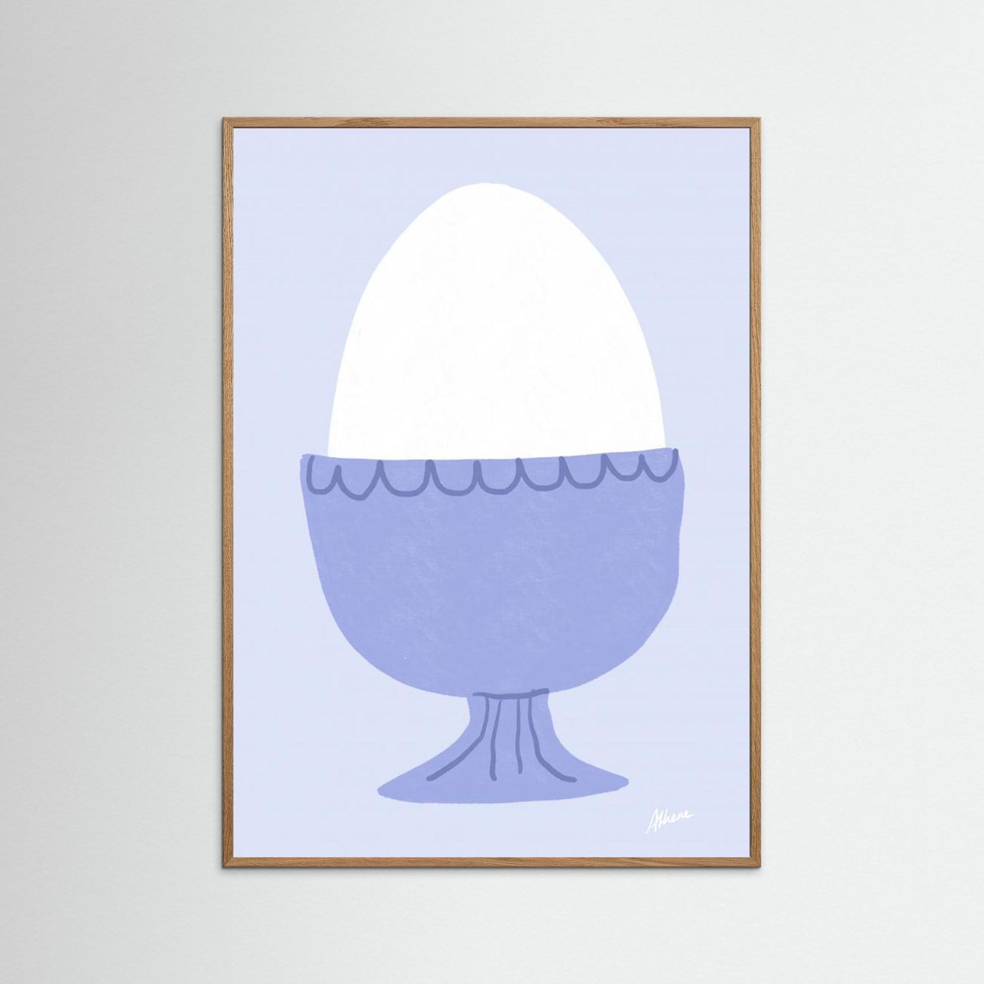 Blue Egg by Athene Fritsch