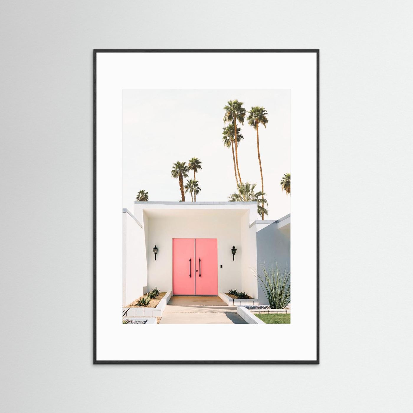 Palm Springs Pink Door by Kathrin Pienaar