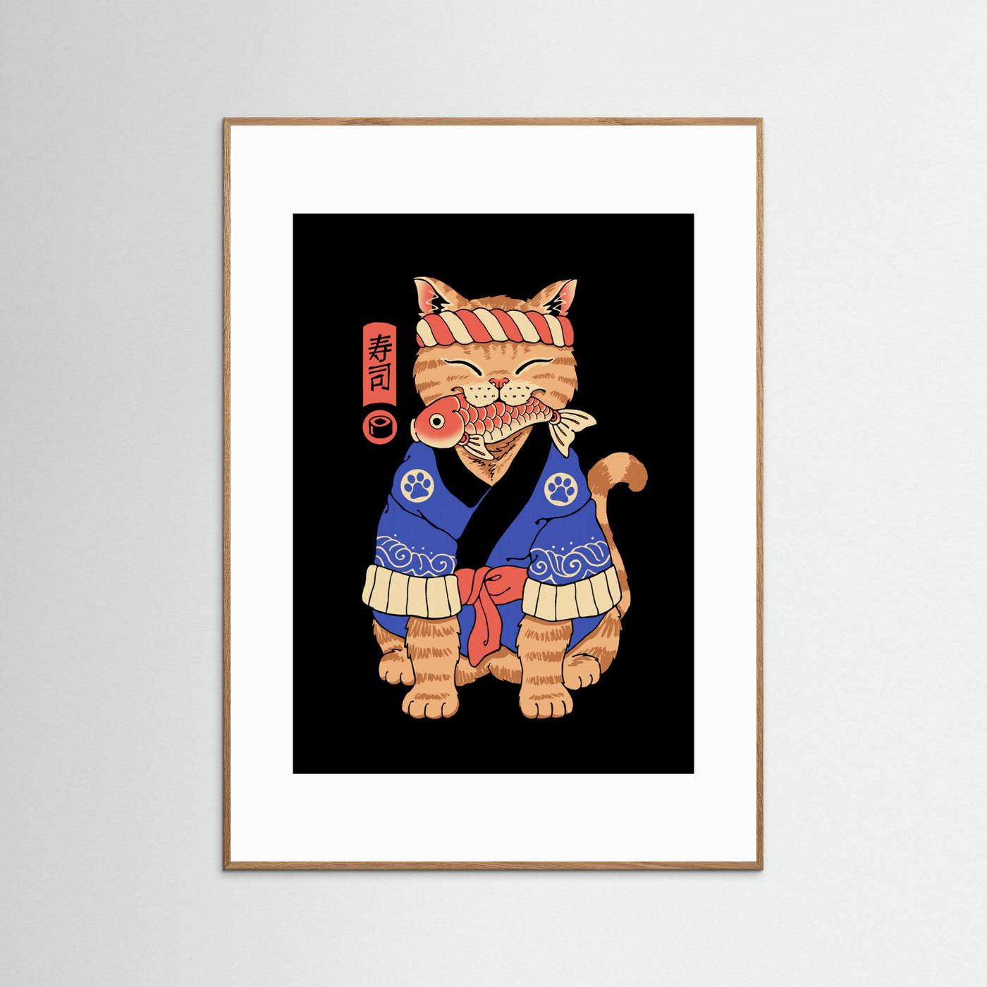 Sushi Meowster by Vincent Trinidad