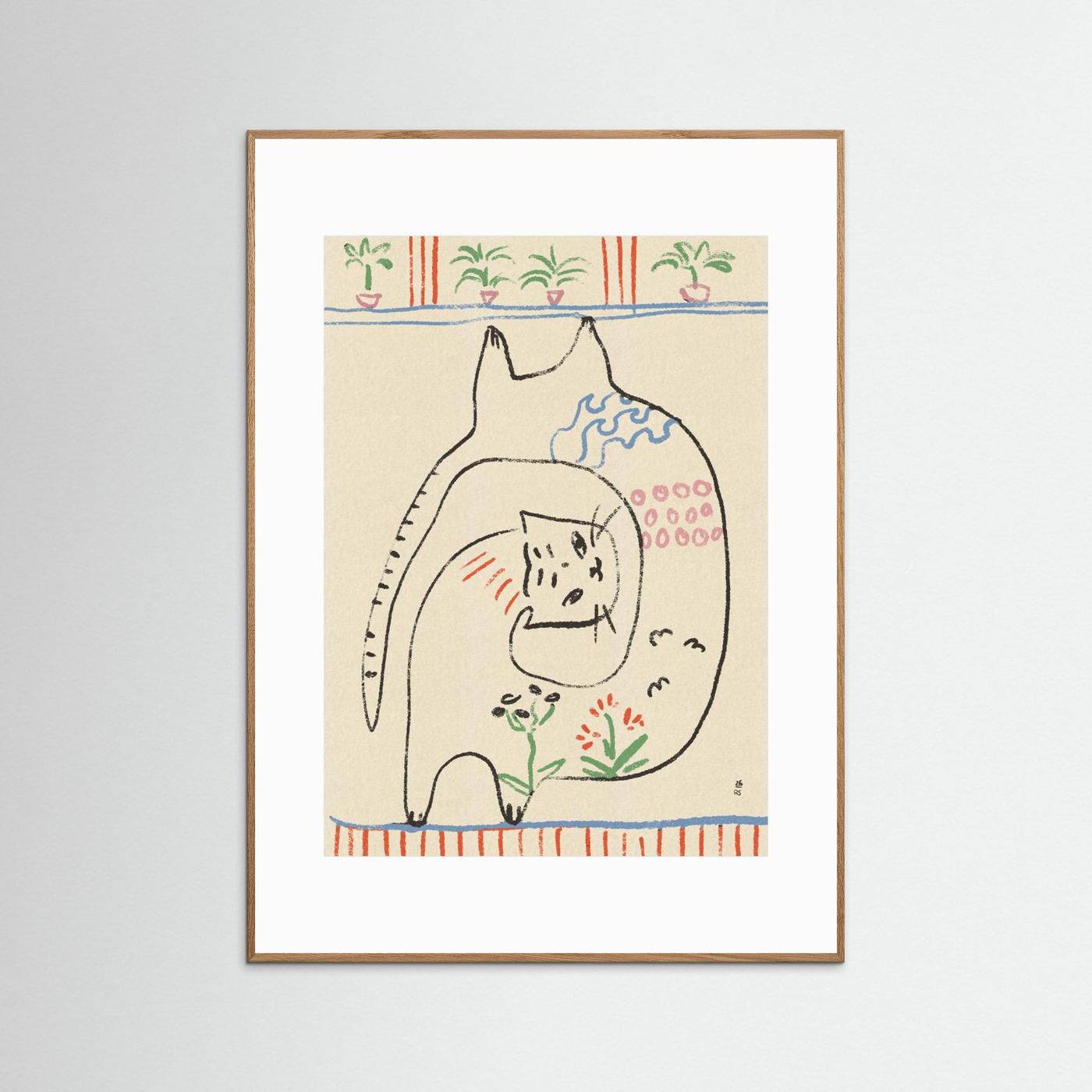 Playful Cats Illustration by Raipa Studio