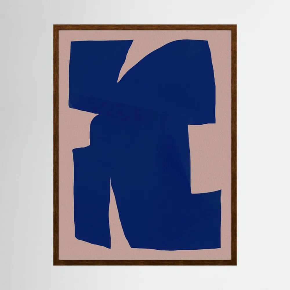 Large minimal shape abstract by Little Dean