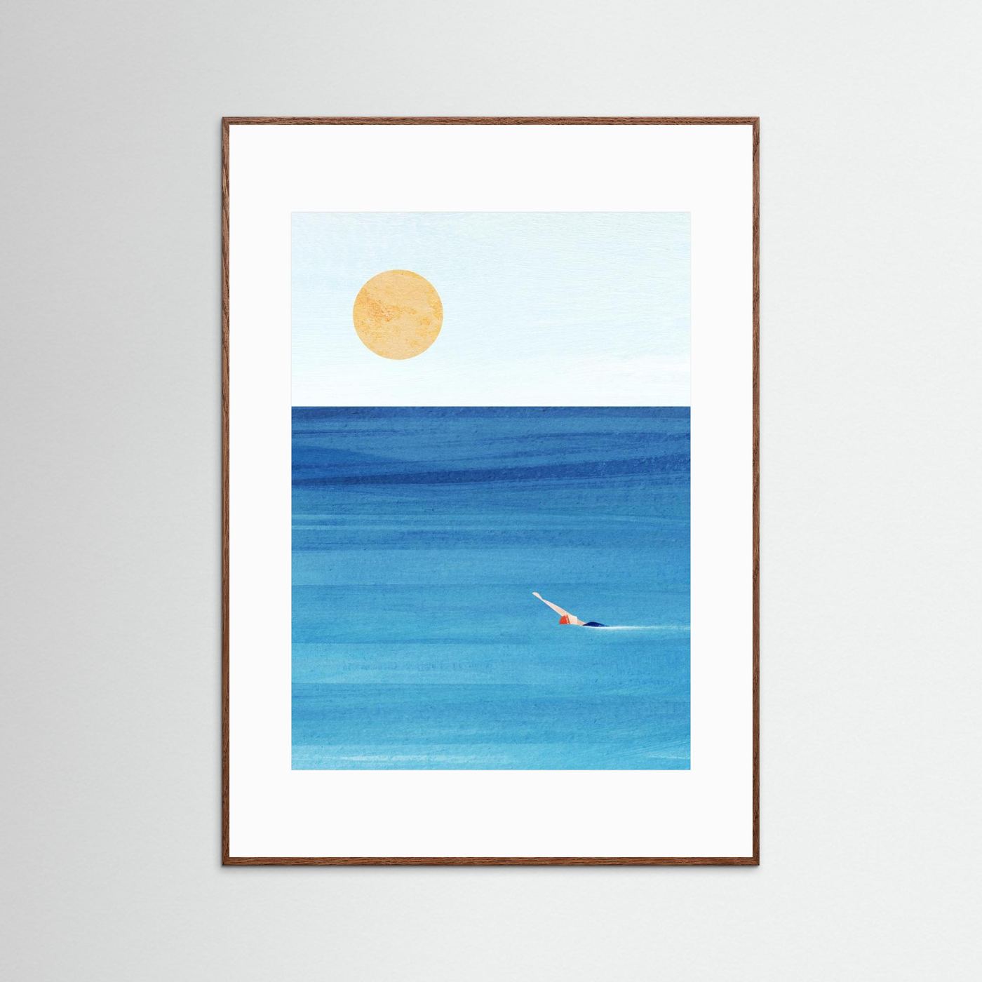 Sea Swim by Longwayhome