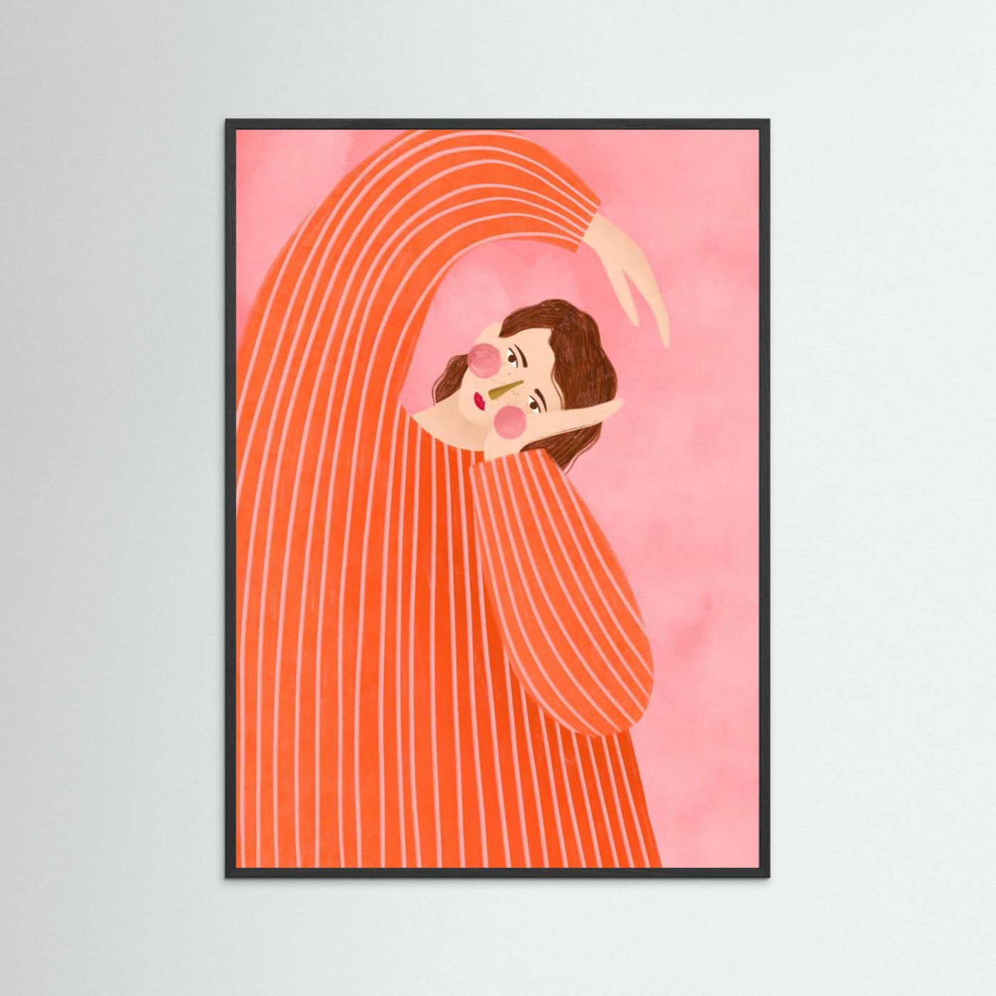 The Woman With the Orange Dress by Bea Müller