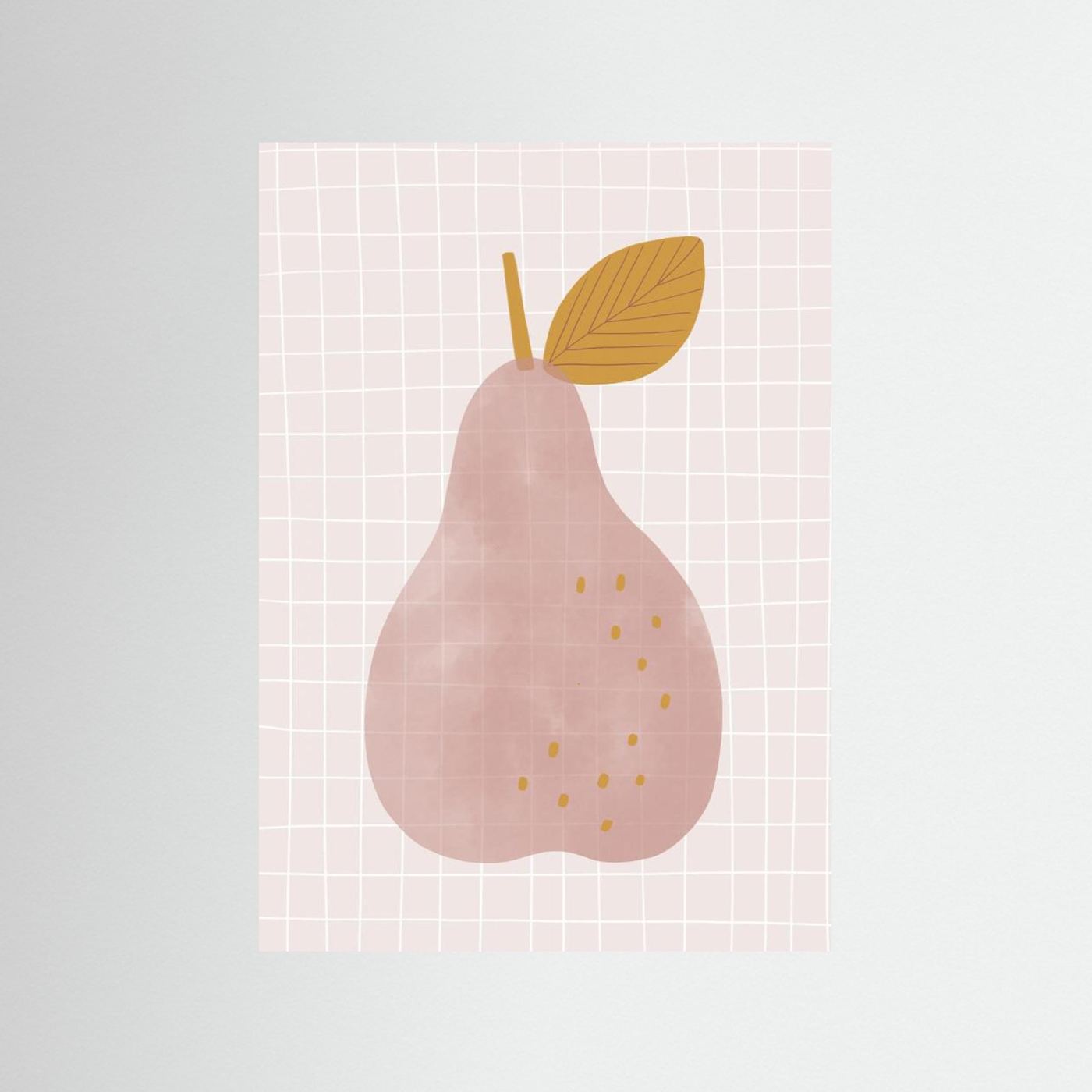 Pink Pear by Menina Lisboa