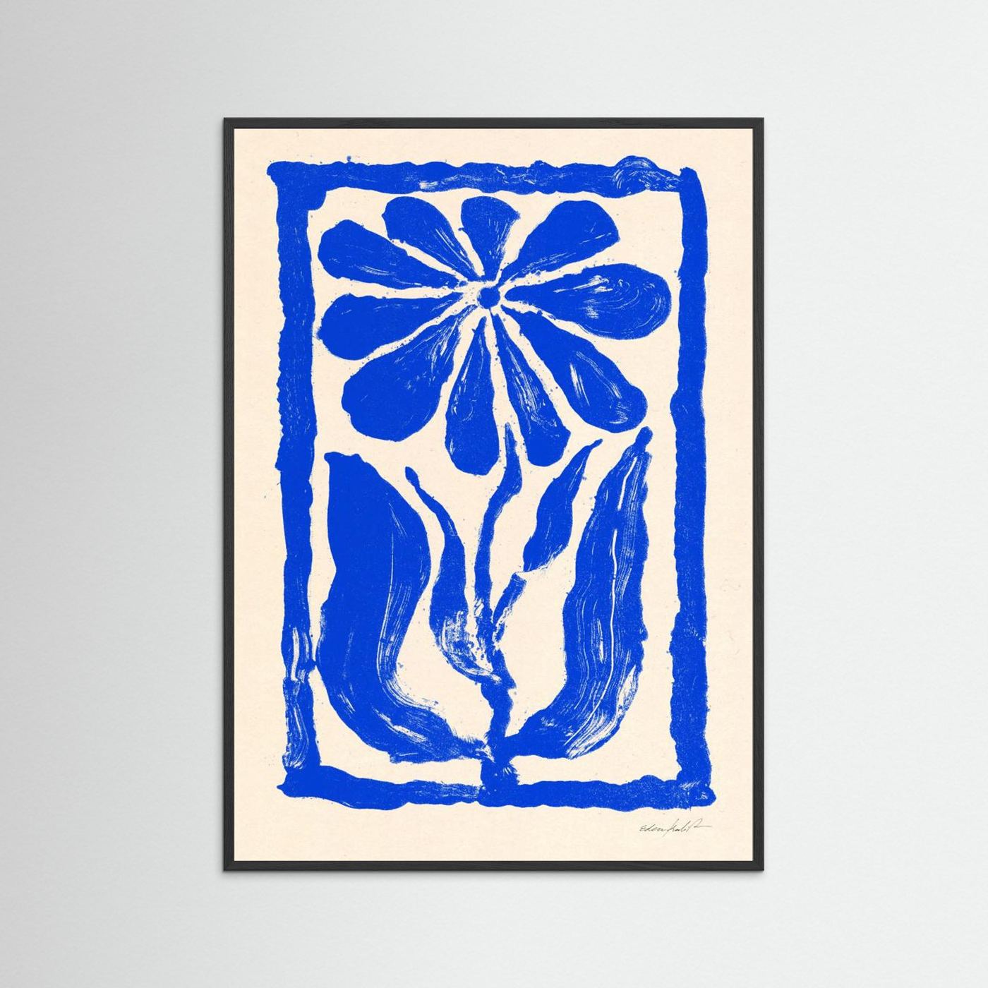 Blue Flower by Eden Kalif