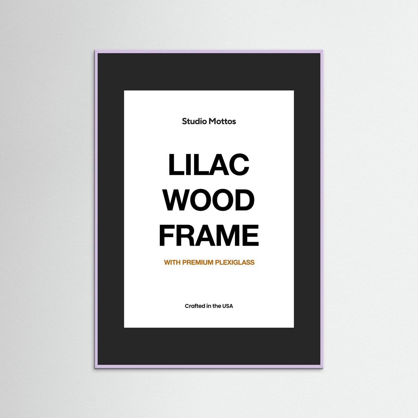 Lilac Wood Frame