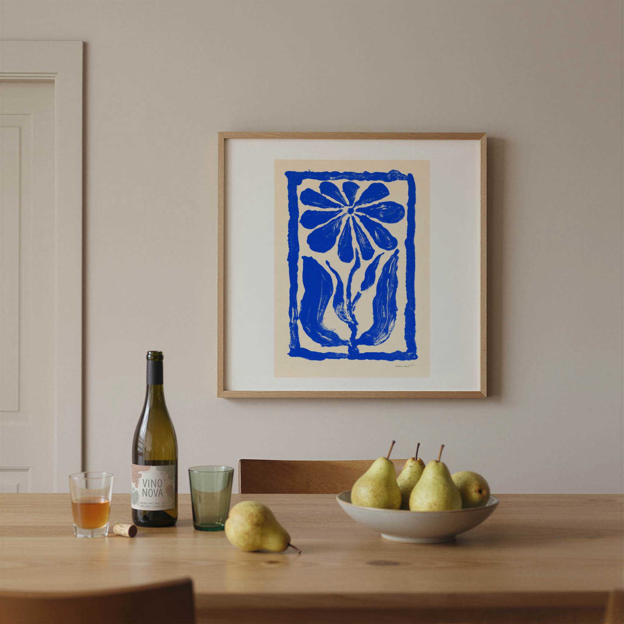 Blue Flower by Eden Kalif