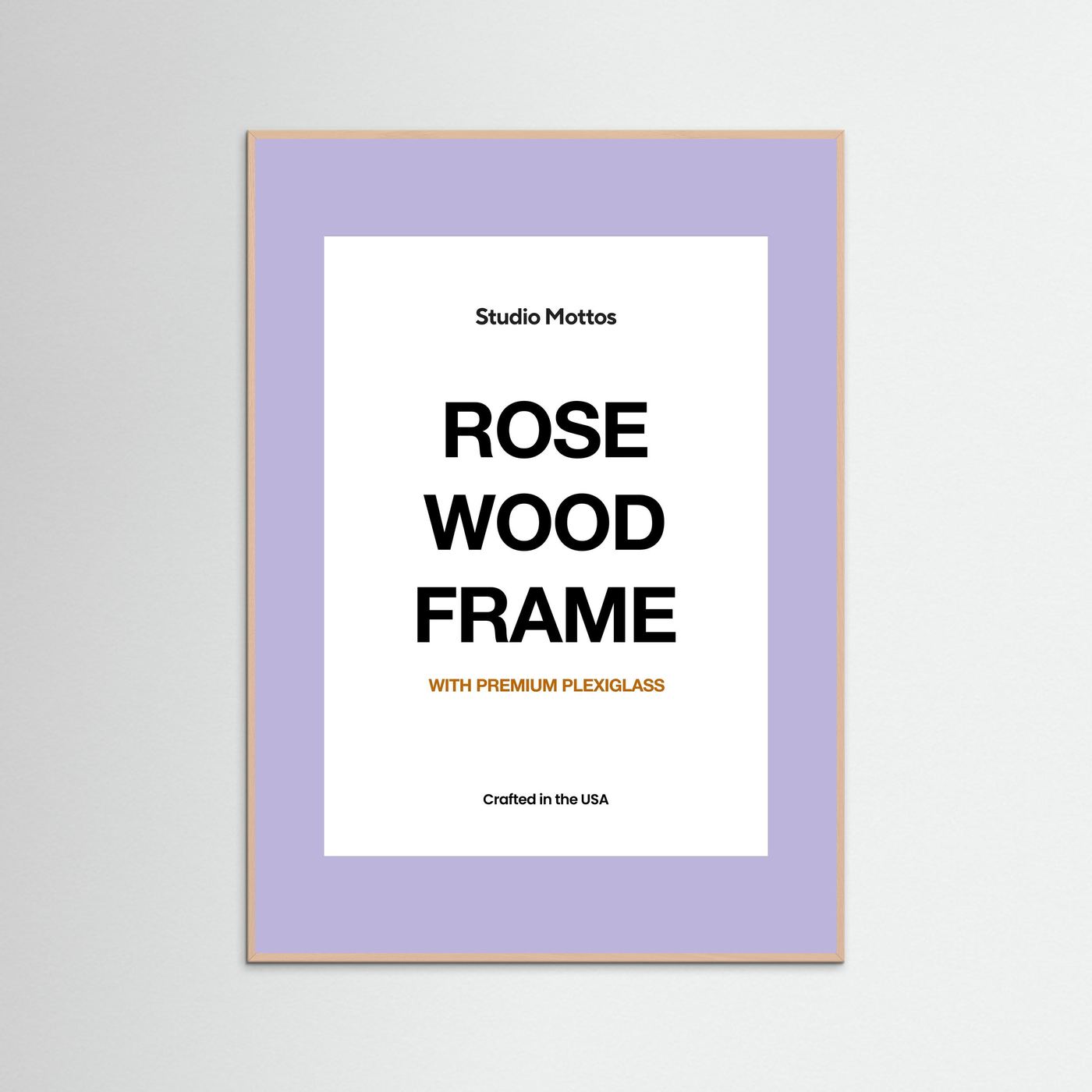 Rose Wood Frame