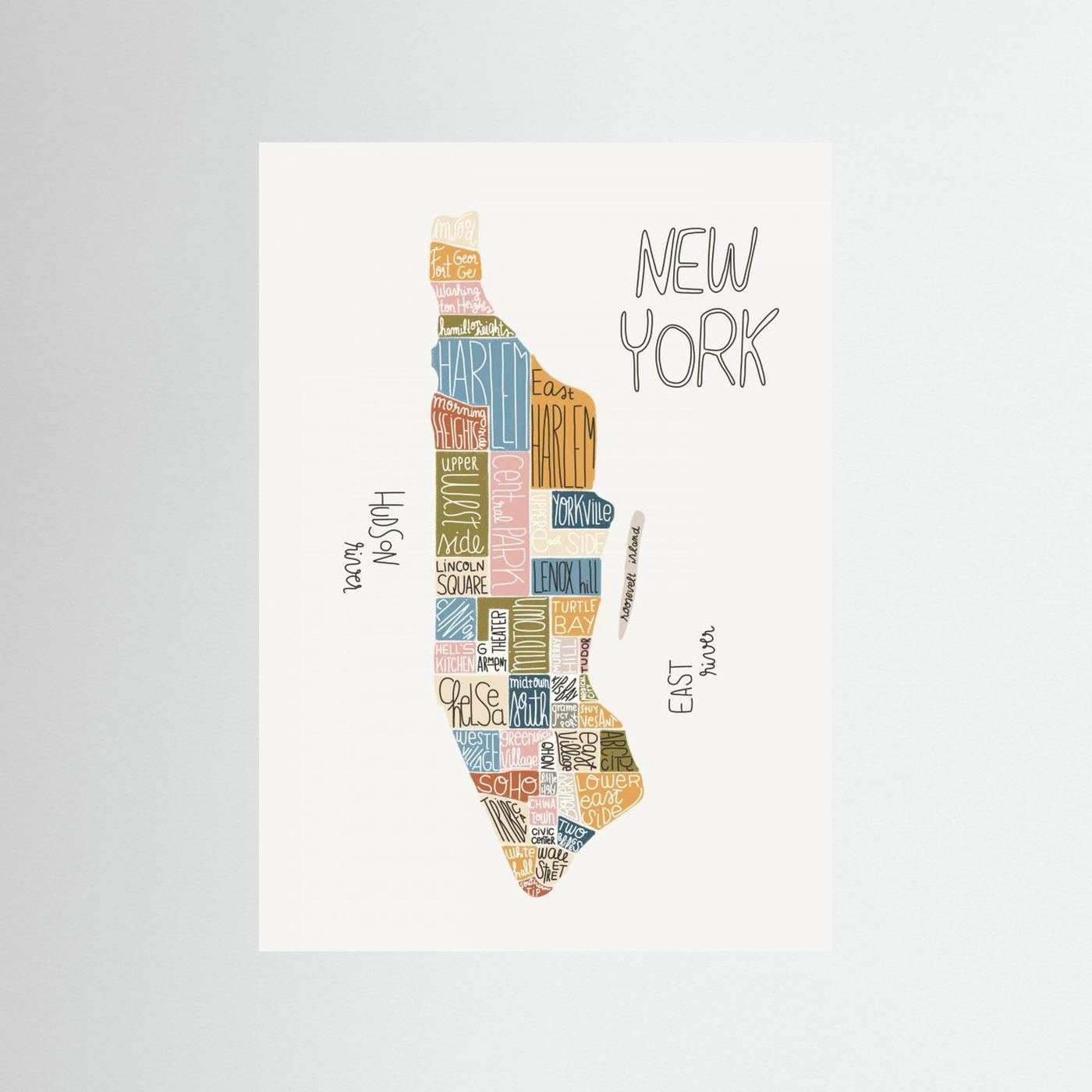 New York Districts by Menina Lisboa