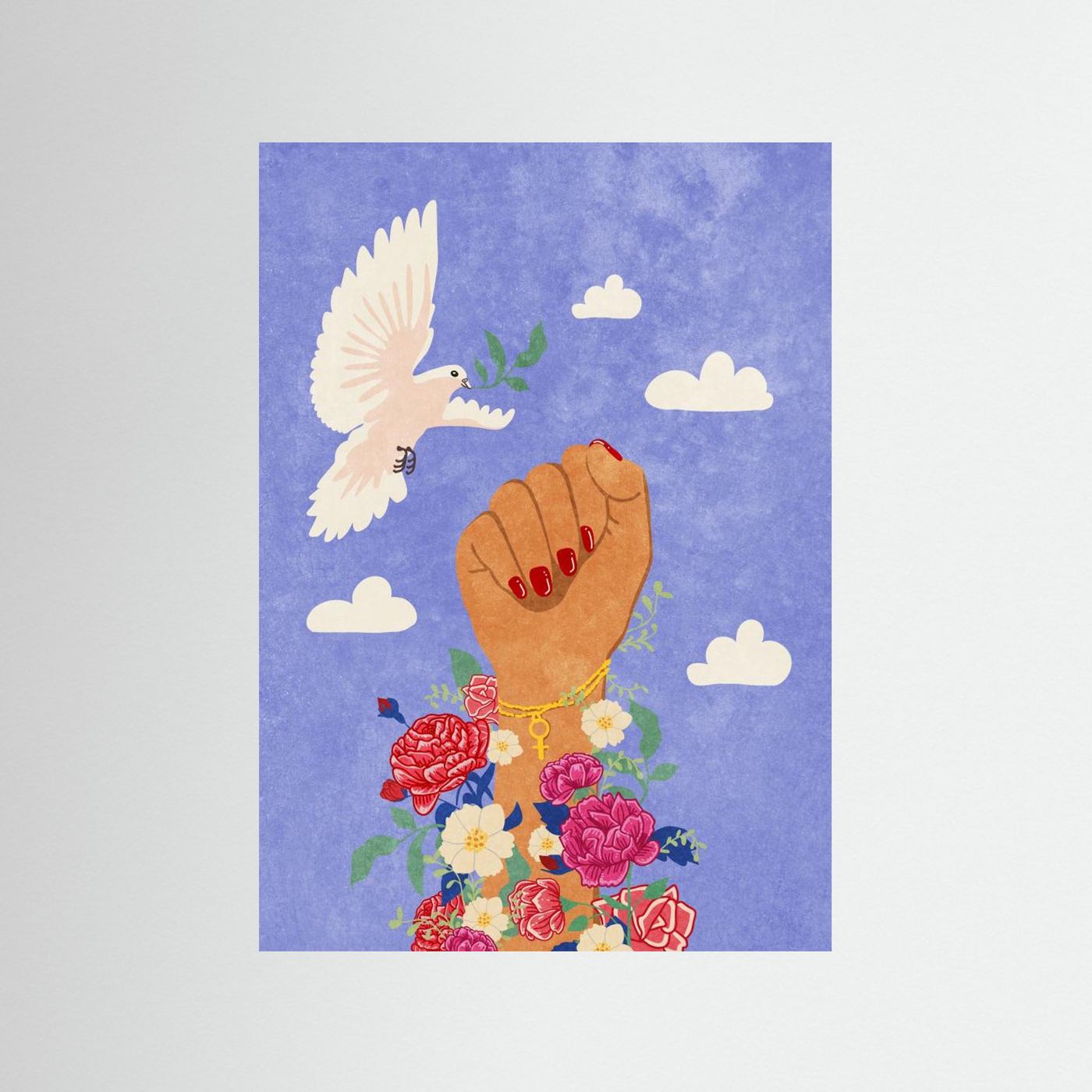 Feminist Fist by Raissa Oltmanns