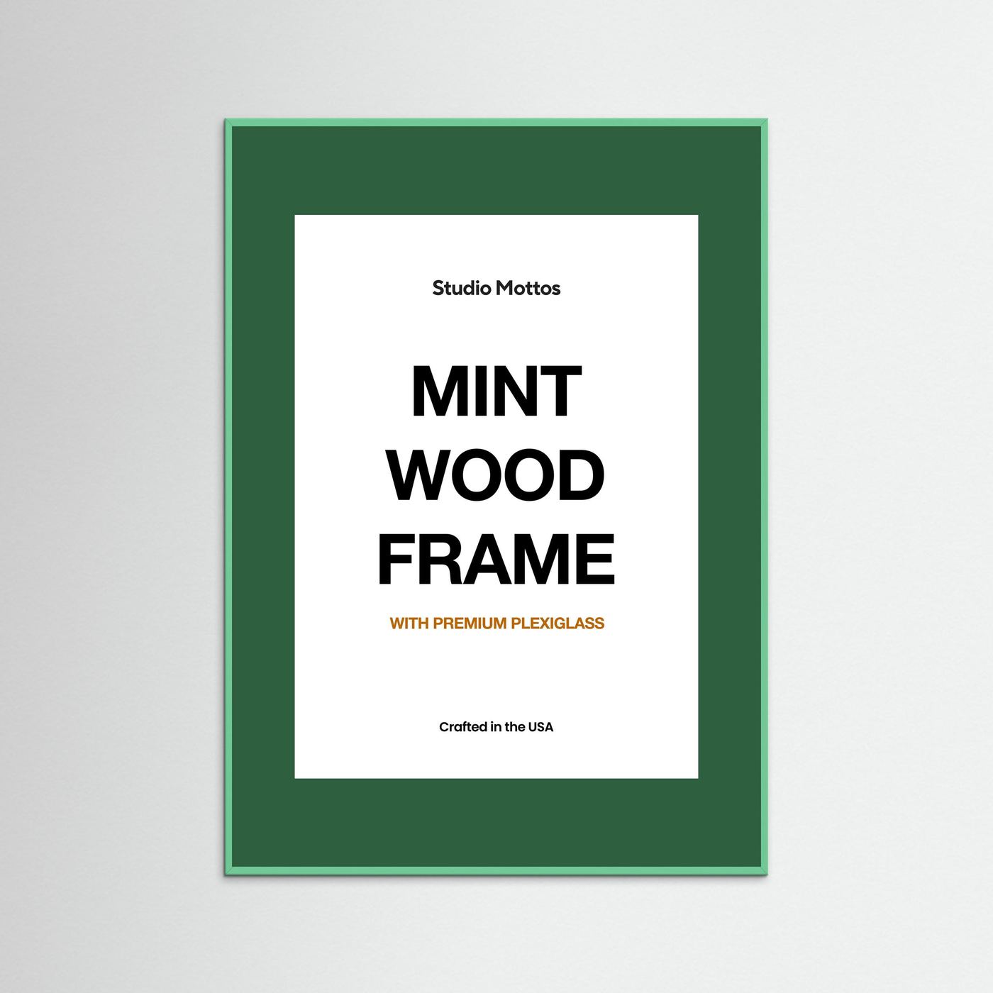 Mint Wood Frame