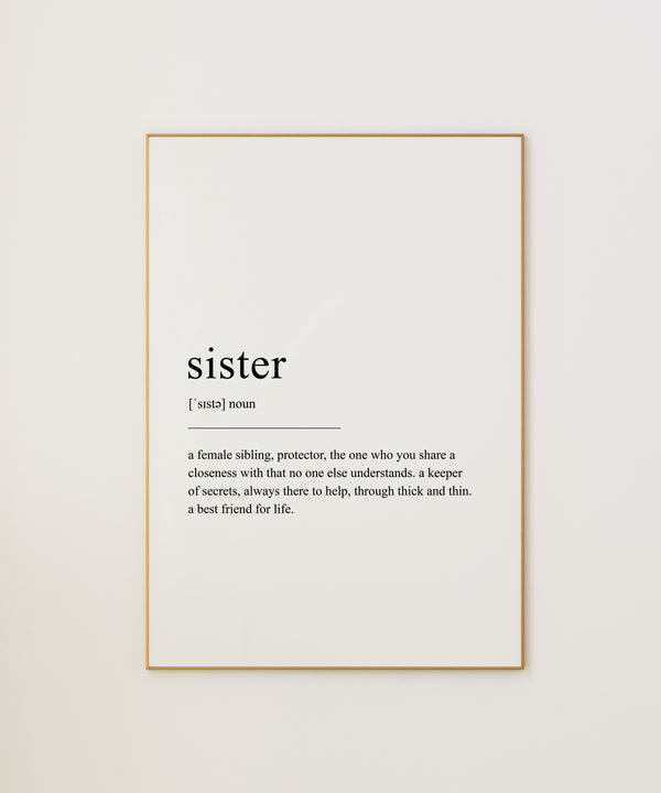 Sister Definition