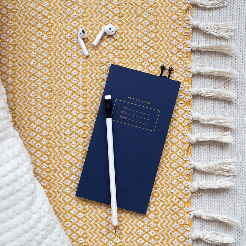 SOFTCOVER WEEKLY PLANNER / NAVY