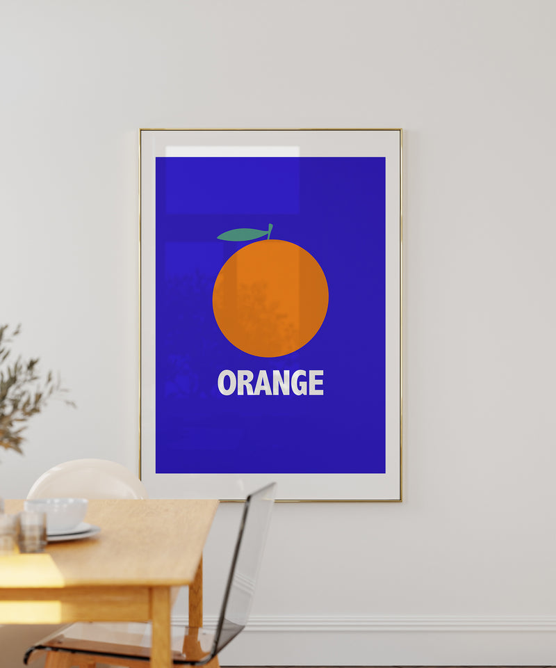 Orange Neon Cobalt