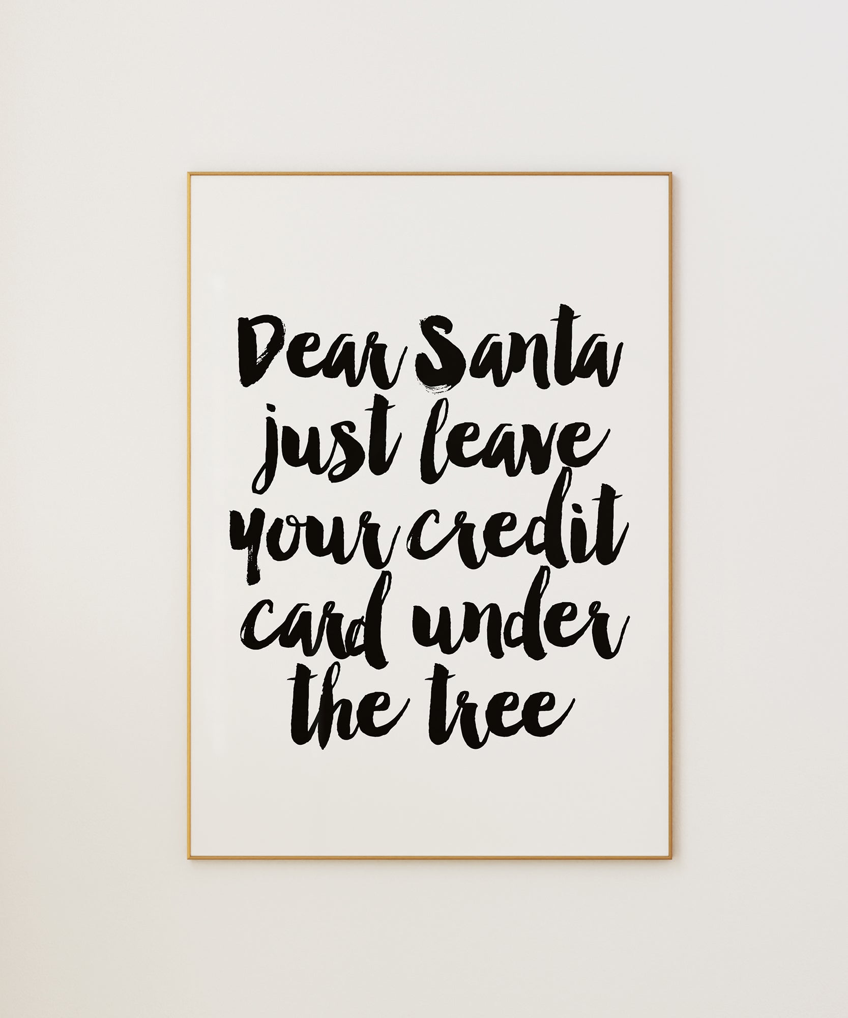 Dear Santa