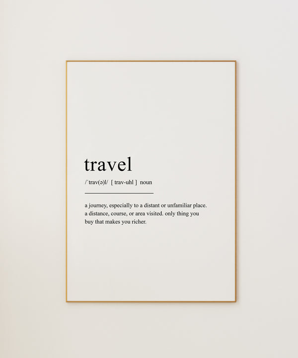 Travel Definition